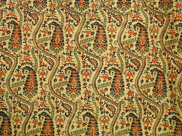 TAI Gallery/Textile Arts: Indian Textiles:Kashmir Shawl Fragment early ...